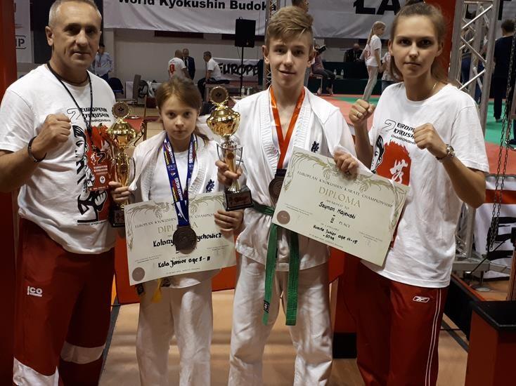  Dwa medale na Mistrzostwach Europy Karate Kyokushin w Łańcucie 