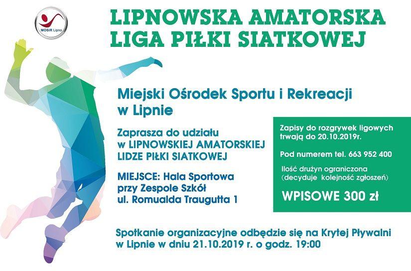 Lipnowska Amatorska Liga Piłki Siatkowej - zapisy