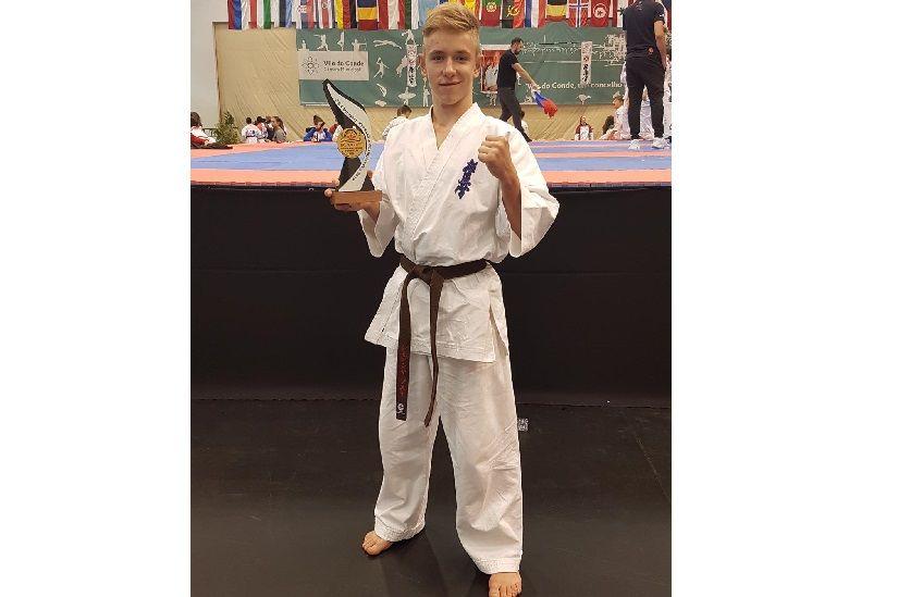 Wicemistrz Europy z Lipnowskiego Klubu Kyokushin Karate!