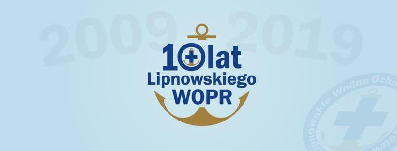 Jubileusz 10-lecia istnienia lipnowskiego WOPR-u