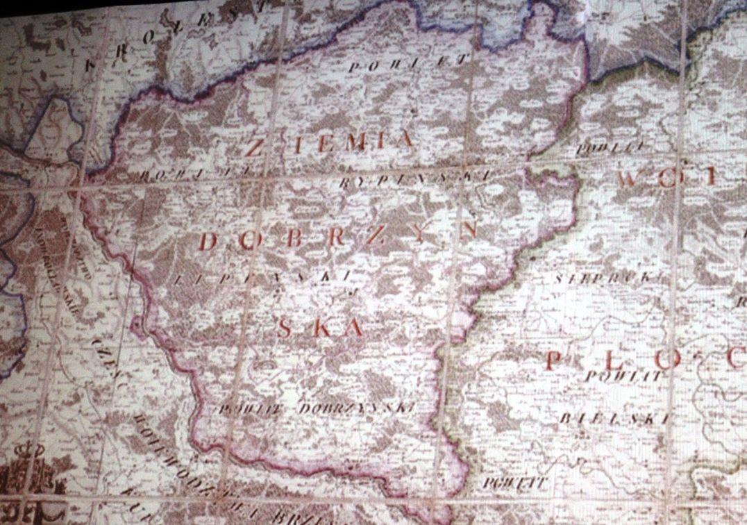 Zdj. nr. 7. Ziemia Dobrzyńska w Atlasie Historycznym