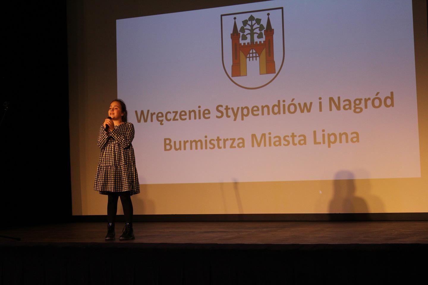 Zdj. nr. 45. Wręczenie Stypendiów i Nagród Burmistrza Miasta Lipna - 14 grudnia 2023 r.