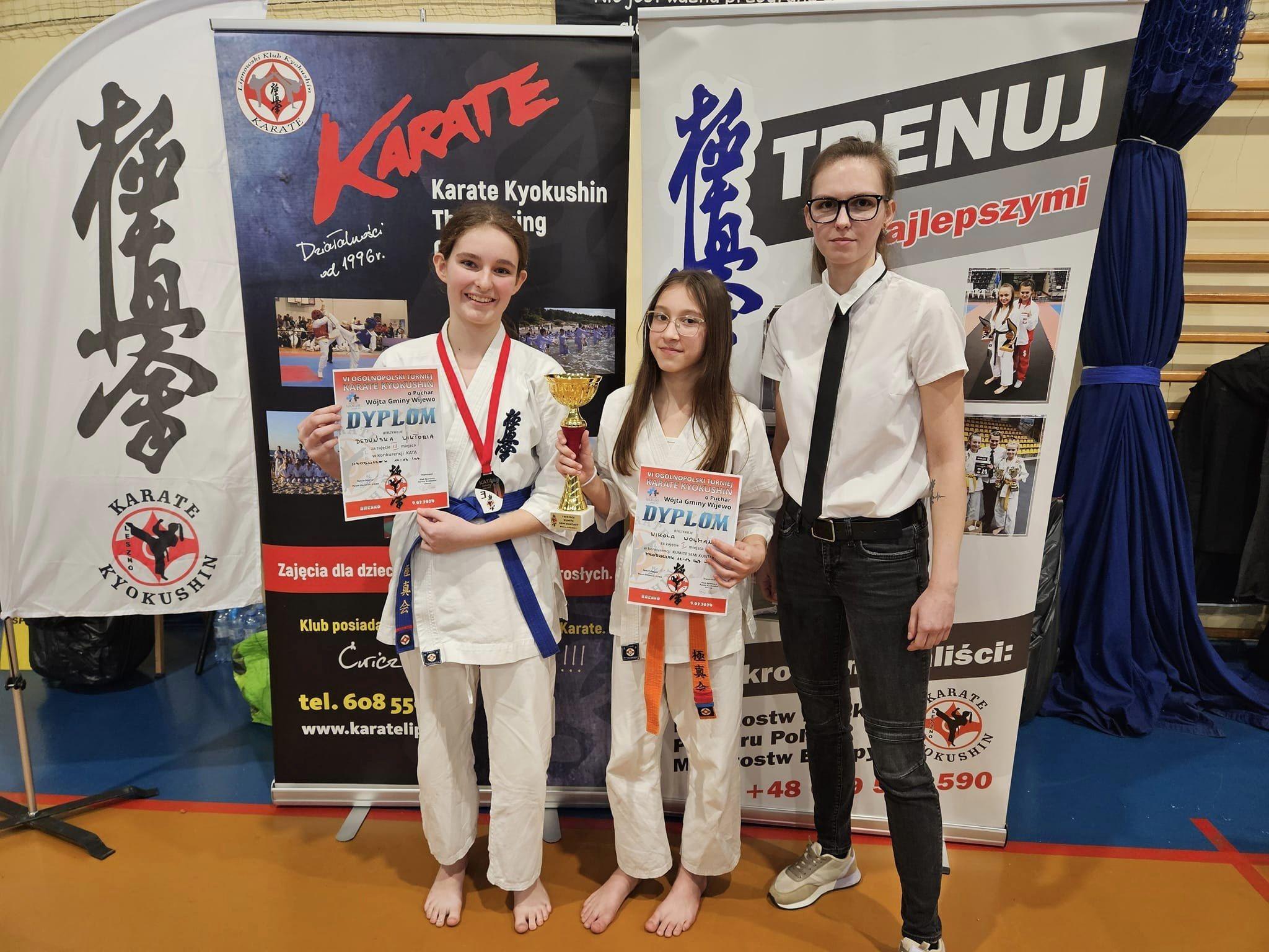 Zdj. nr. 1. VI Ogólnopolski Turniej Karate Kyokushin - 9 marca 2024 r., Brenno k/Leszna