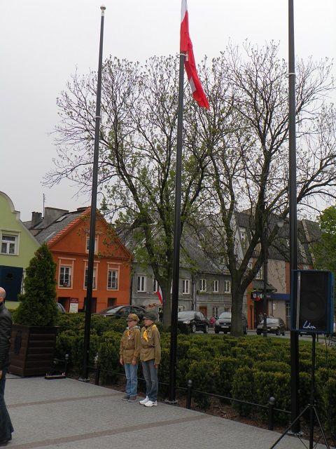 Zdj. nr. 2. Dzień Flagi Rzeczypospolitej Polskiej - 2 maja 2014 roku