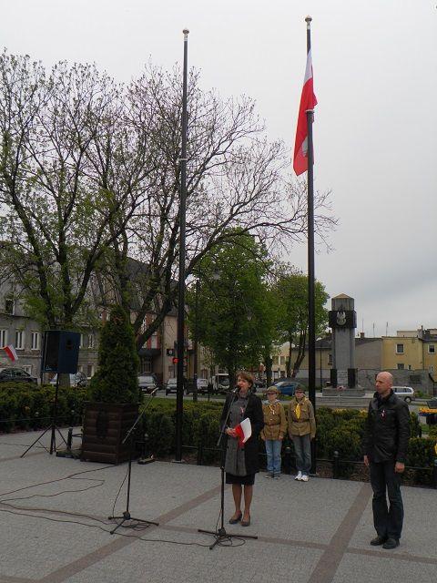 Zdj. nr. 3. Dzień Flagi Rzeczypospolitej Polskiej - 2 maja 2014 roku