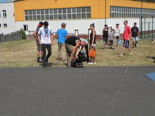 Zdj. nr. 6. Otwarcie skateparku - 18 lipca 2014 roku