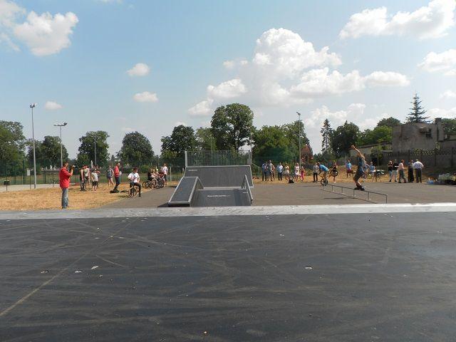 Zdj. nr. 15. Otwarcie skateparku - 18 lipca 2014 roku