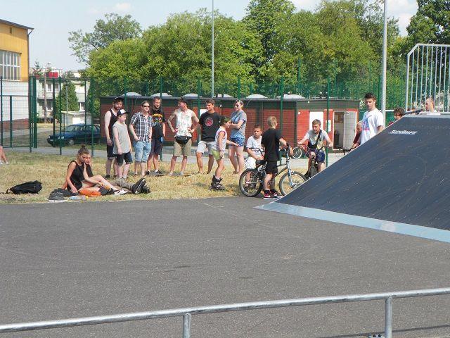 Zdj. nr. 16. Otwarcie skateparku - 18 lipca 2014 roku