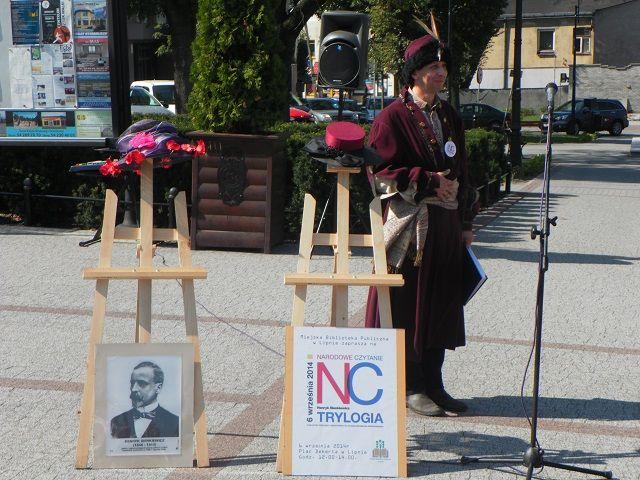 Narodowe Czytanie - Plac Dekerta, 6 września 2014 roku