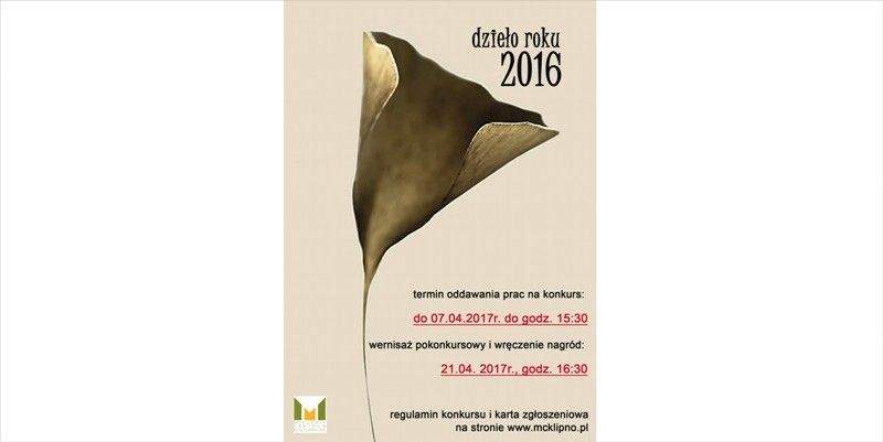 Dzieło Roku 2016 - wernisaż