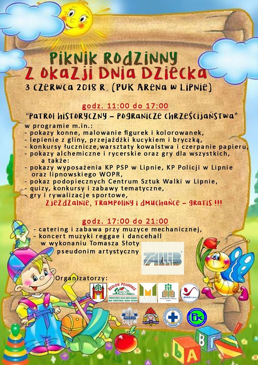 Piknik Rodzinny z okazji Dnia Dziecka