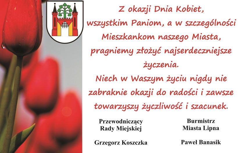 Życzenia z okazji Dnia Kobiet