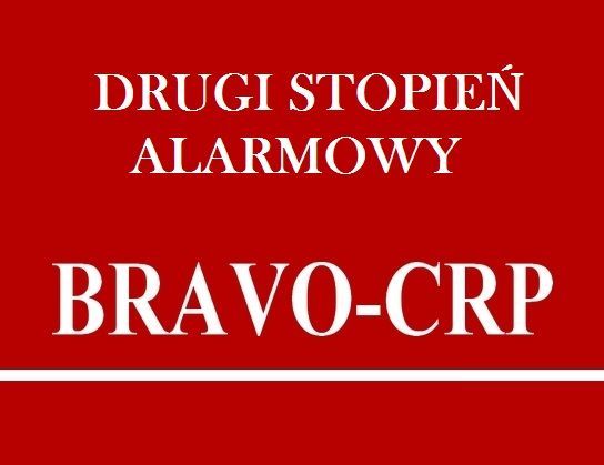 Stopnie alarmowe BRAVO oraz BRAVO-CRP do 31 maja 2024 roku