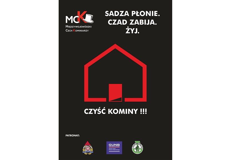 Kampania społeczna Sadza płonie. Czad zabija. Żyj!