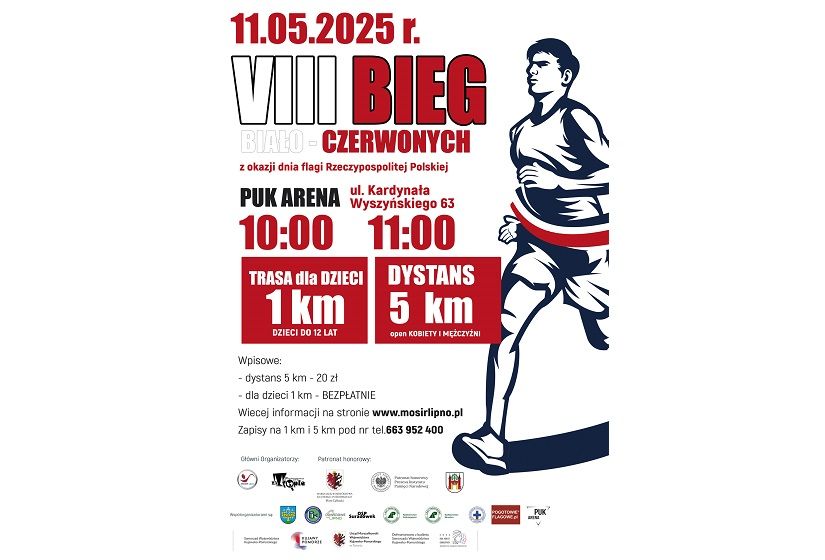 VIII Bieg Biało-Czerwonych z okazji Dnia Flagi Rzeczypospolitej Polskiej