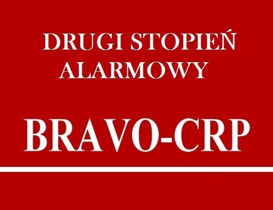 Stopnie alarmowe BRAVO i BRAVO-CRP na terenie całego kraju nadal obowiązują