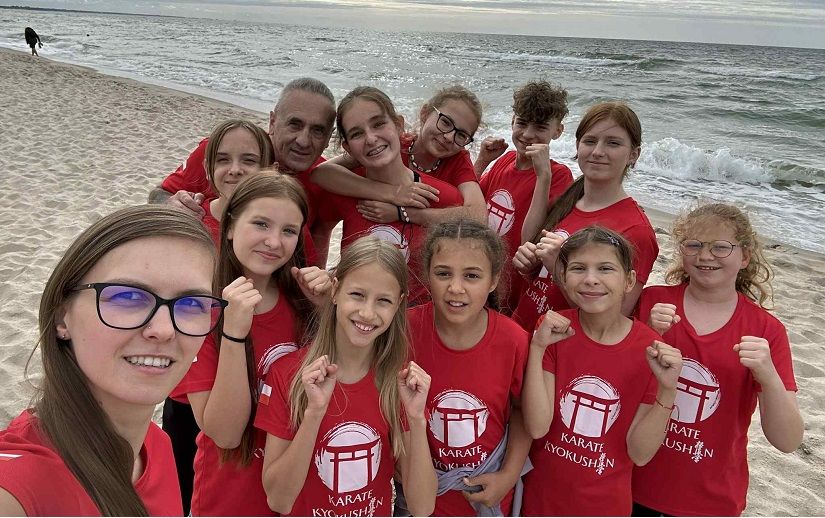 Letni wypoczynek Lipnowskiego Klubu Kyokushin Karate