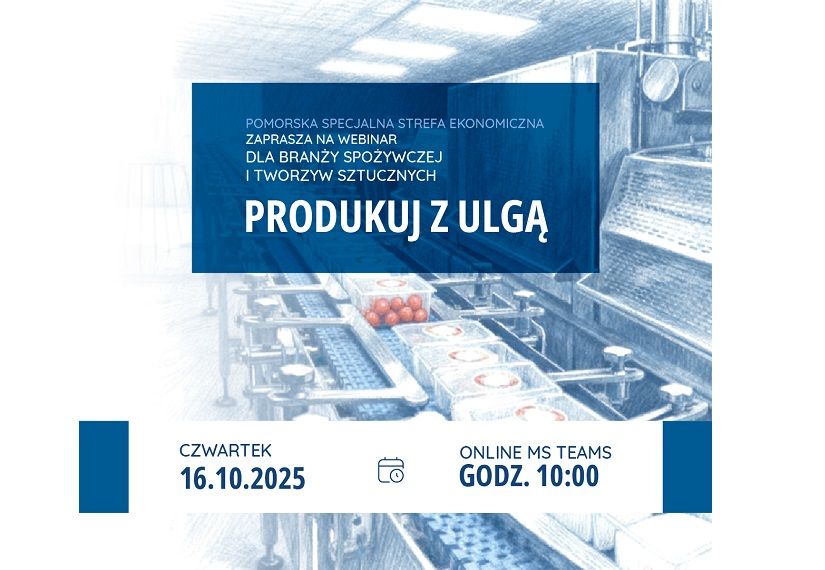 Produkuj z ulgą – webinar dla branży spożywczej i tworzyw sztucznych