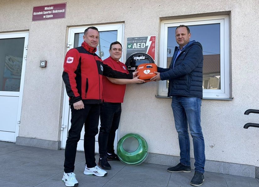 Nowy Defibrylator AED w Lipnie – ratujemy razem!