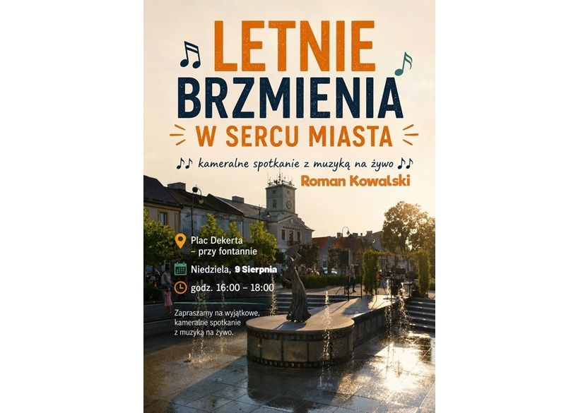 Muzyka na żywo na Placu Dekerta