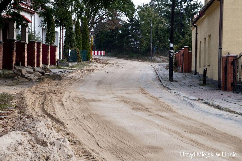 Zdj. nr. 5. Modernizacja ulicy Polnej