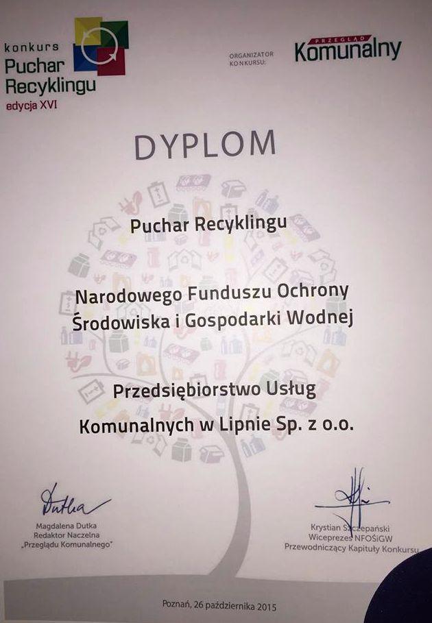 Zdj. nr. 4. Puchar Recyklingu