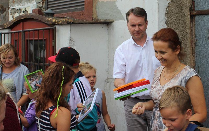 Zdj. nr. 2. Dzieci wróciły z kolonii