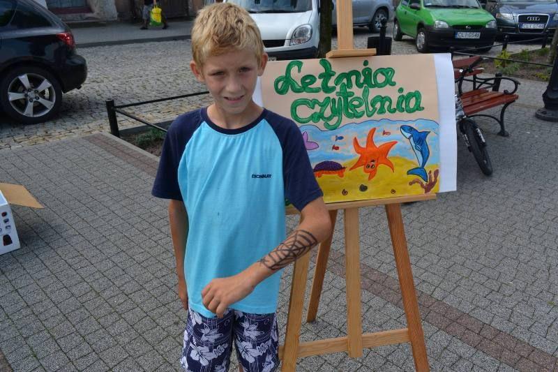 Zdj. nr. 4. Inauguracja „Letniej czytelni przy fontannie”
