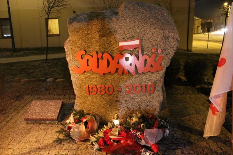 Zdj. nr. 9. 35-lecie poświęcenia sztandaru NSZZ „Solidarność” Konwektor w Lipnie