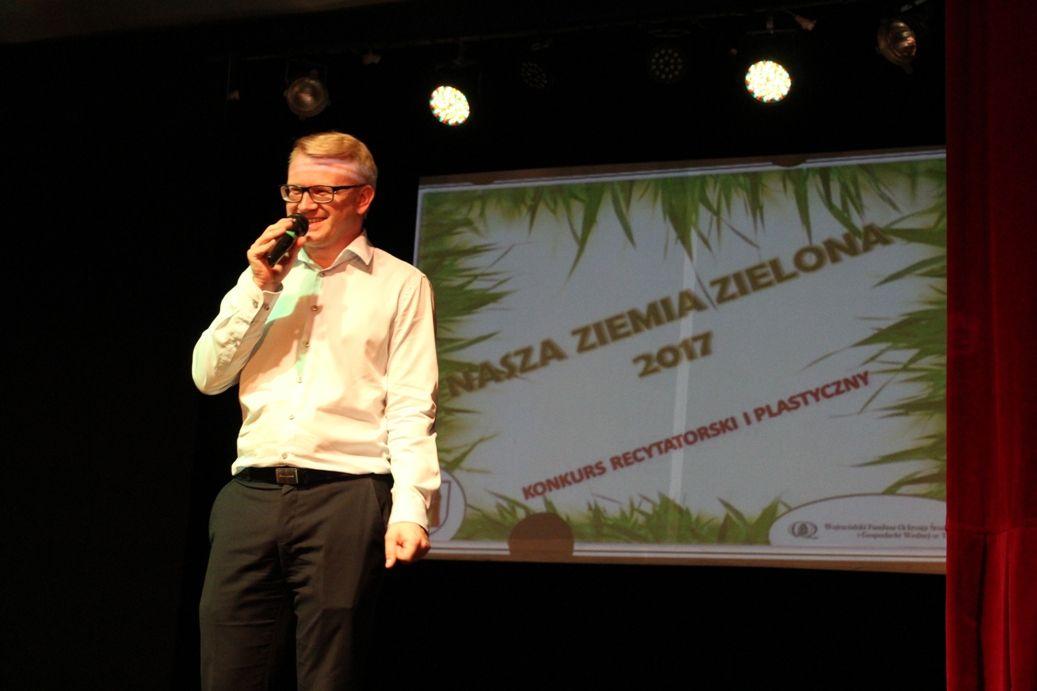 Zdj. nr. 2. „Nasza Ziemia Zielona” – konkurs recytatorski i plastyczny