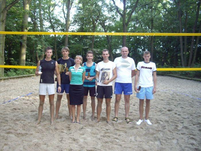 Turniej siatkówki plażowej w Parku Miejskim