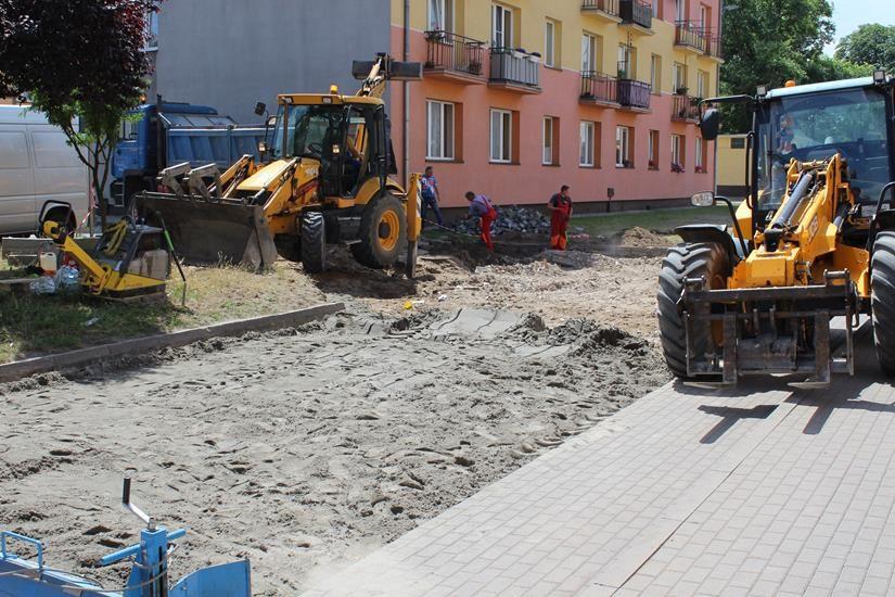 Zdj. nr. 6. Modernizacja na osiedlu Władysława Reymonta