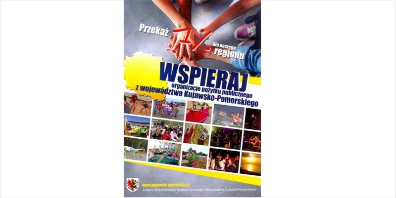 Wspieraj organizacje pożytku publicznego województwa kujawsko-pomorskiego