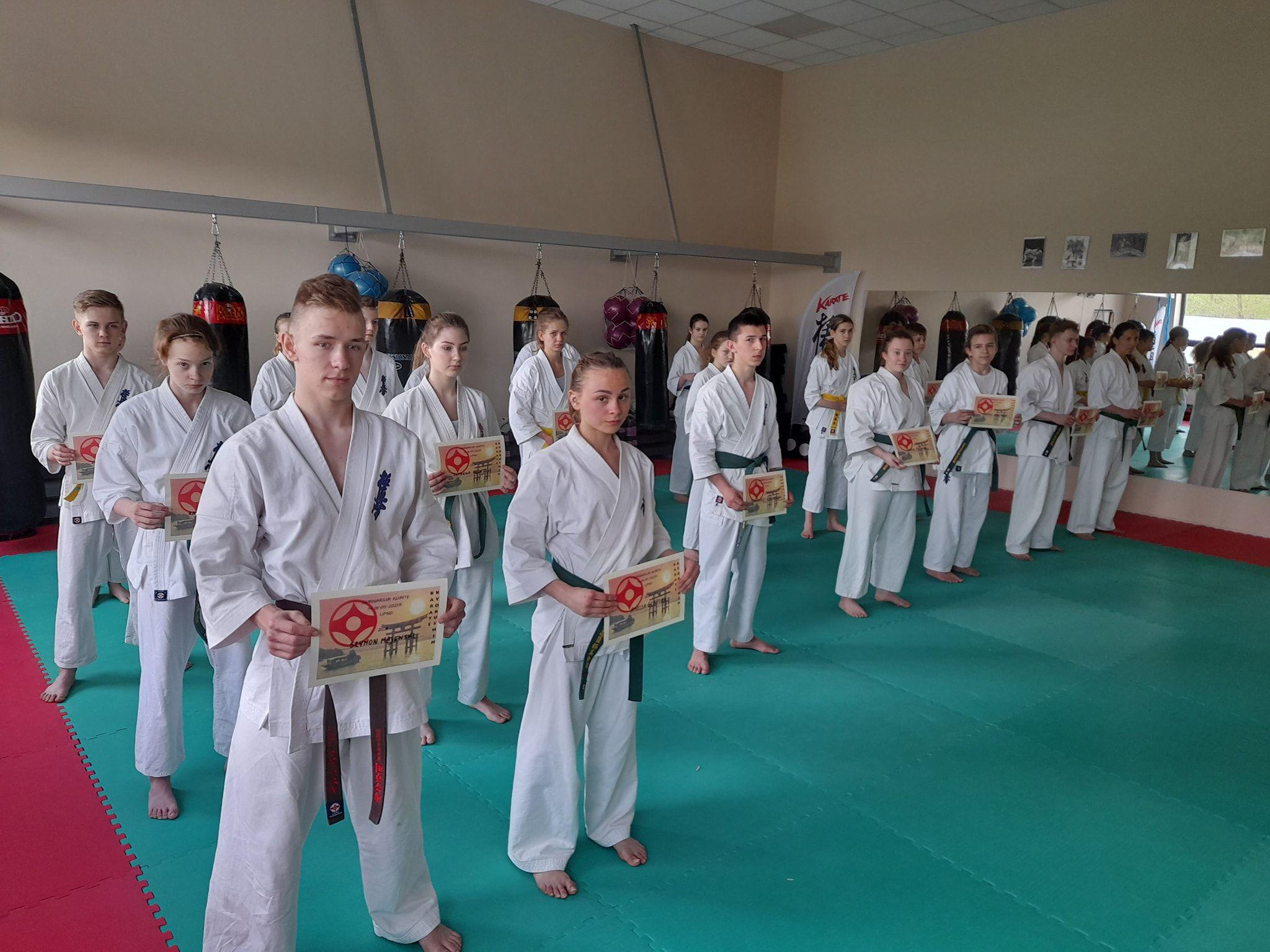 Seminarium szkoleniowe kumite Lipnowskiego Klubu Kyokushin Karate - kliknięcie spowoduje powiększenie obrazka