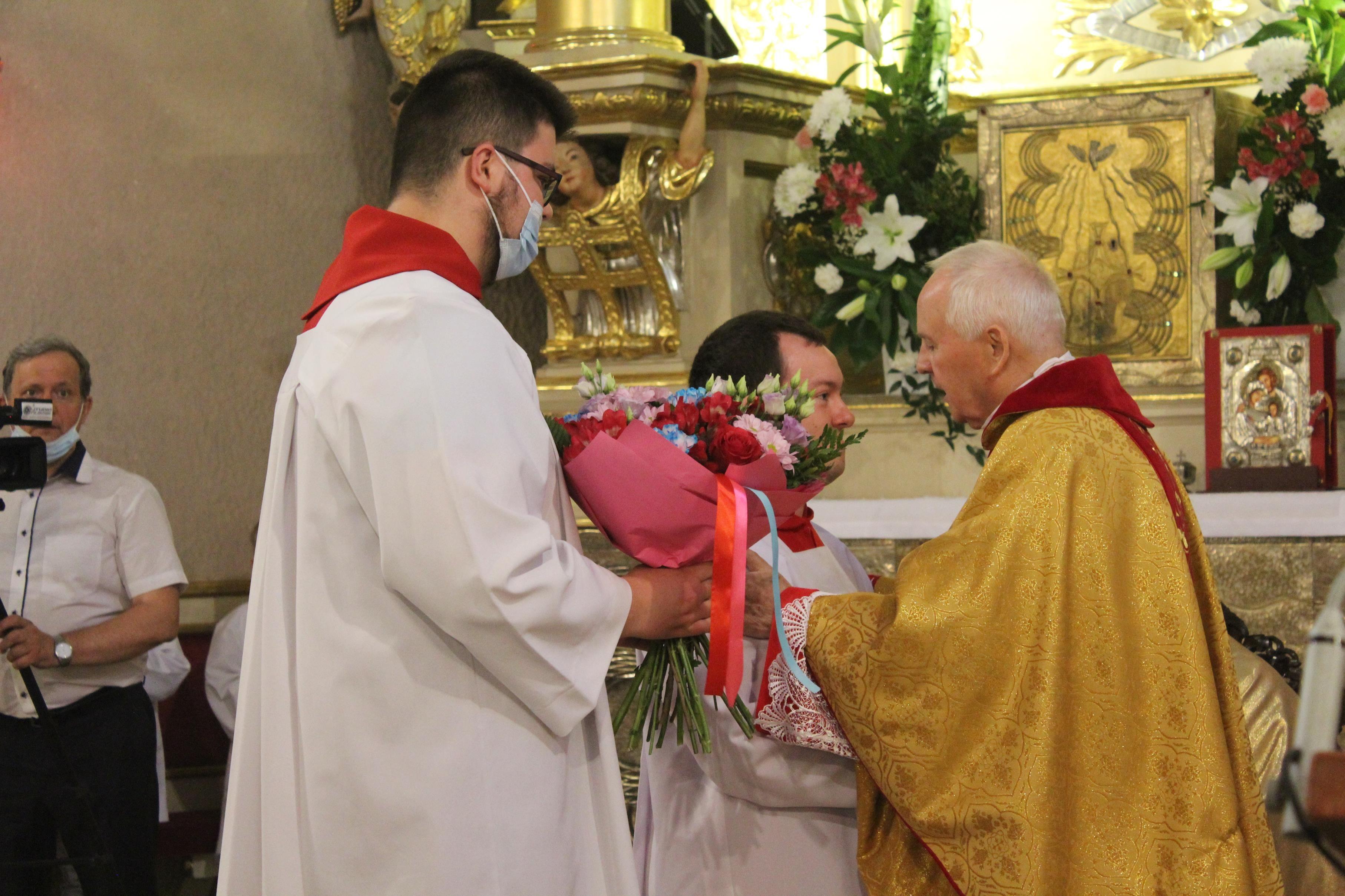 Jubileusz 60-lecia święceń kapłańskich księdza prałata Franciszka Cieślaka – kliknięcie spowoduje powiększenie obrazka