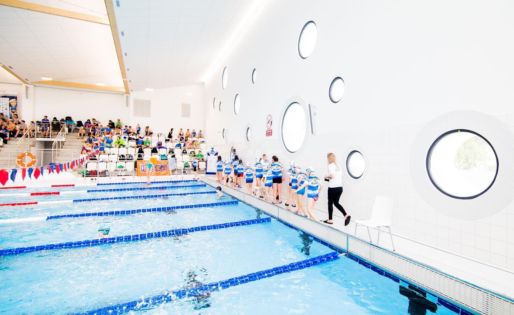 Ogólnopolskie zawody pływackie Otylia Swim Cup w Toruniu - kliknięcie spowoduje powiększenie obrazka