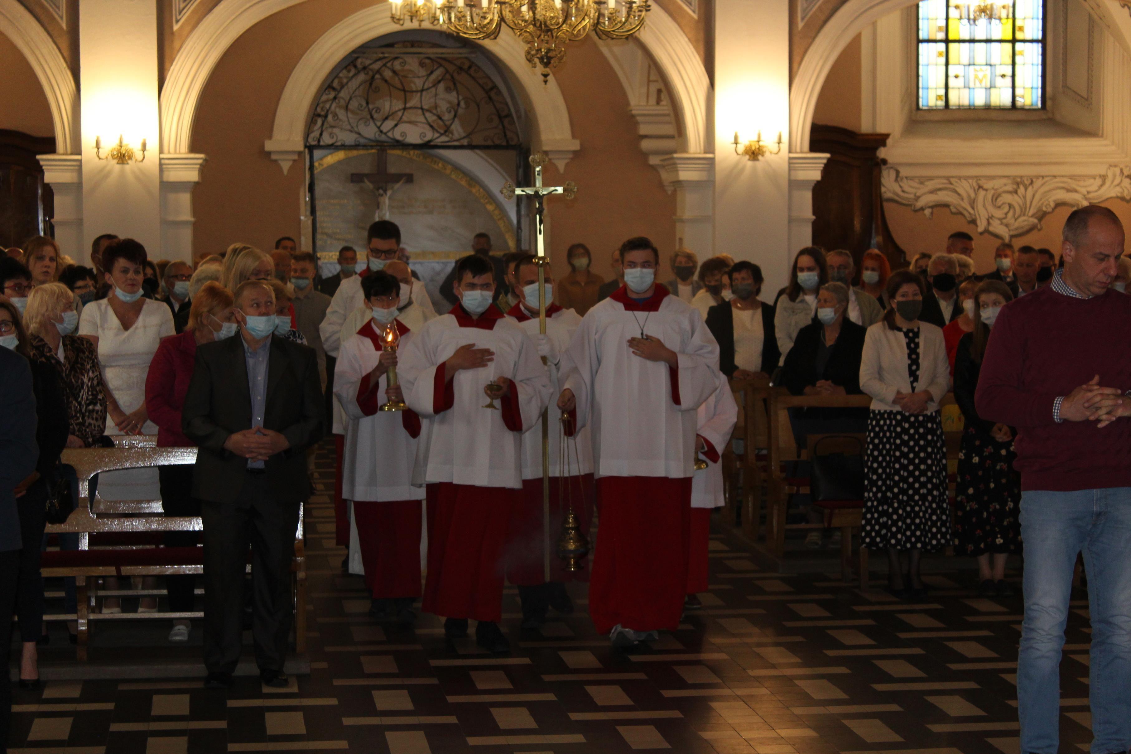 Dzień Patrona Miasta - Msza Święta  w intencji wszystkich mieszkańców naszego miasta. - kliknięcie spowoduje powiększenie obrazka