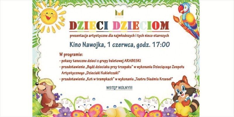 Dzieci Dzieciom - Dzieci Dzieciom - prezentacje artystyczne dla dzieci i młodzieży