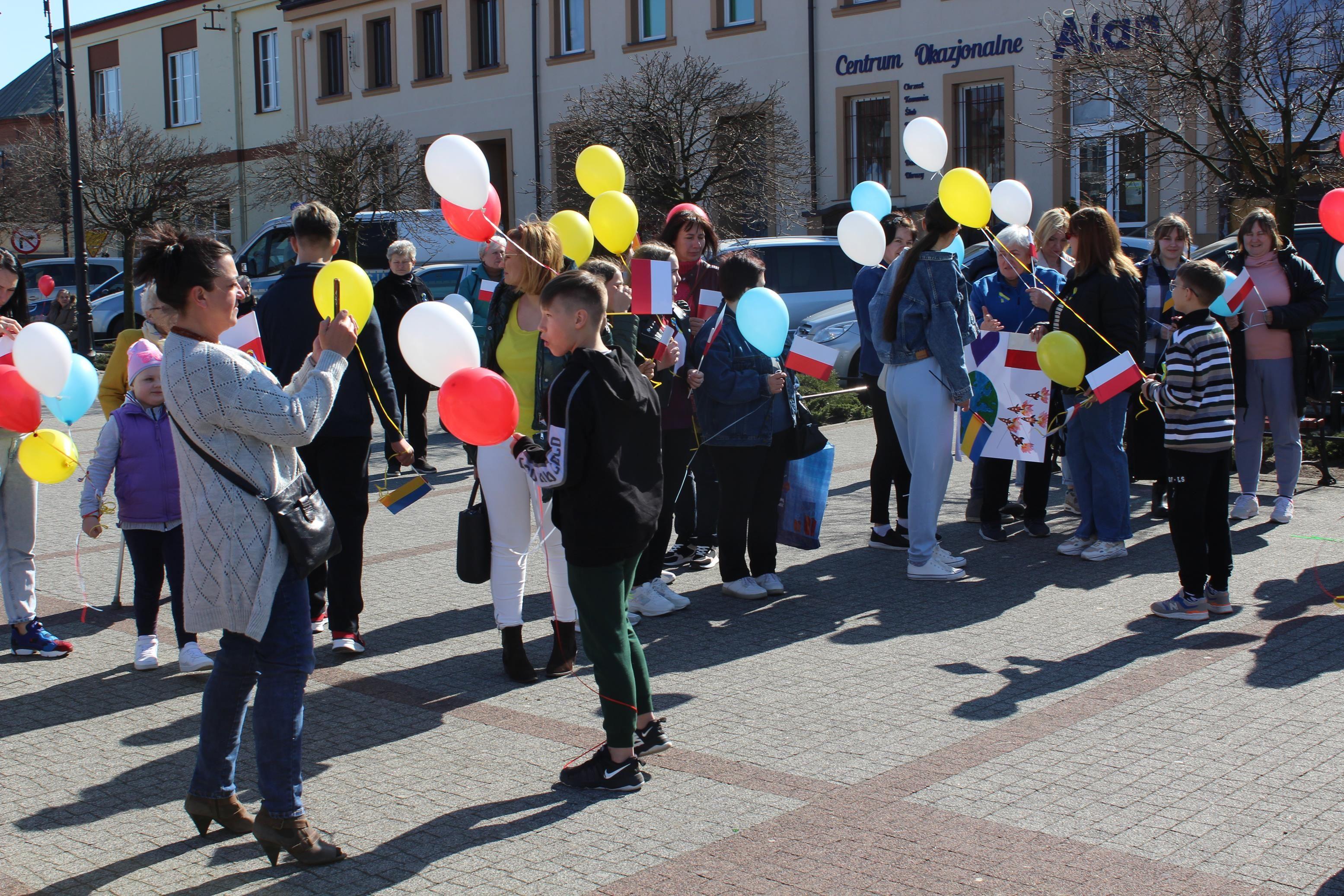 Zdj. nr. 8. Spotkanie na rzecz solidarności z narodem ukraińskim - 24 marca 2022 r.