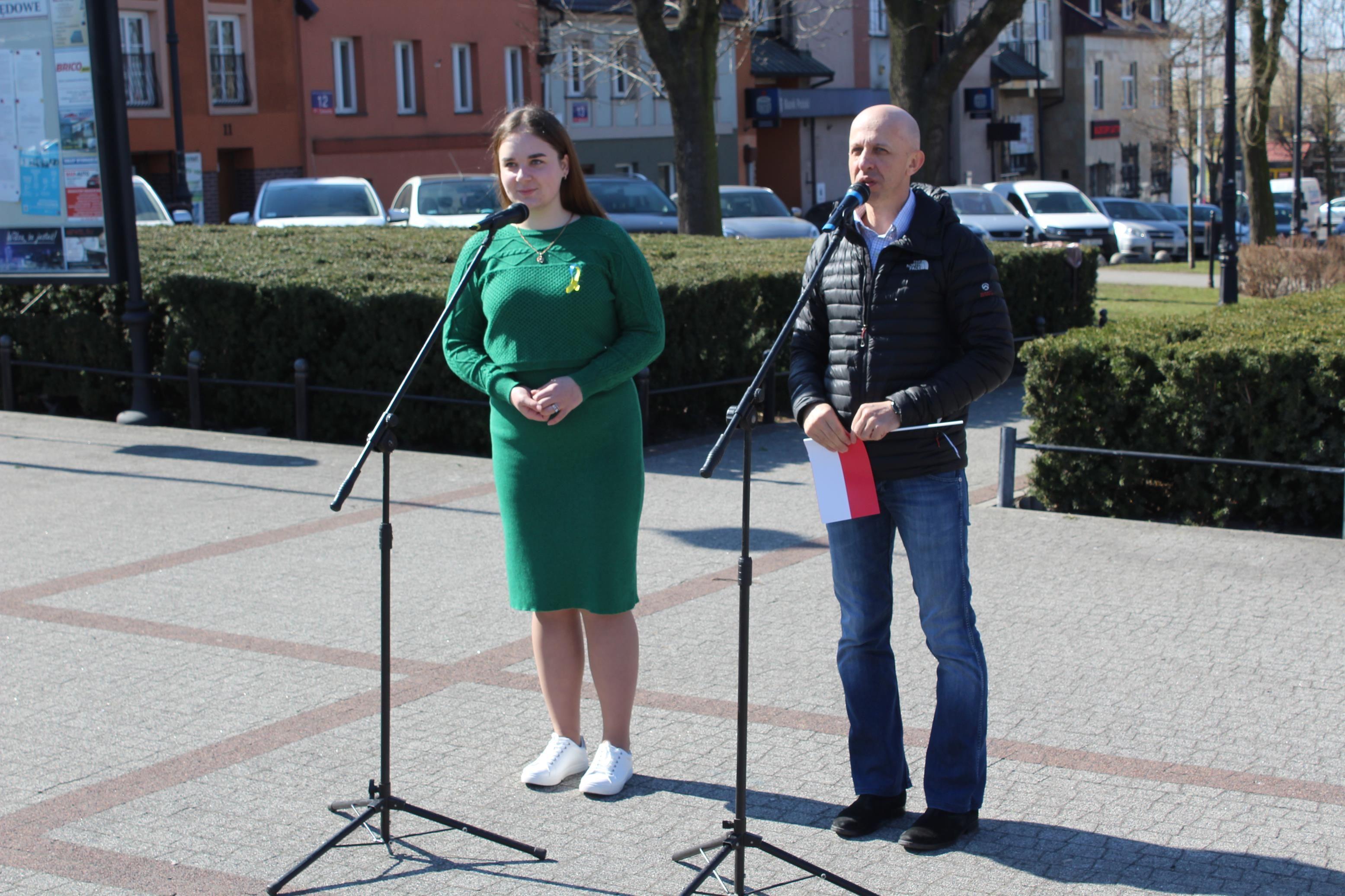 Zdj. nr. 11. Spotkanie na rzecz solidarności z narodem ukraińskim - 24 marca 2022 r.