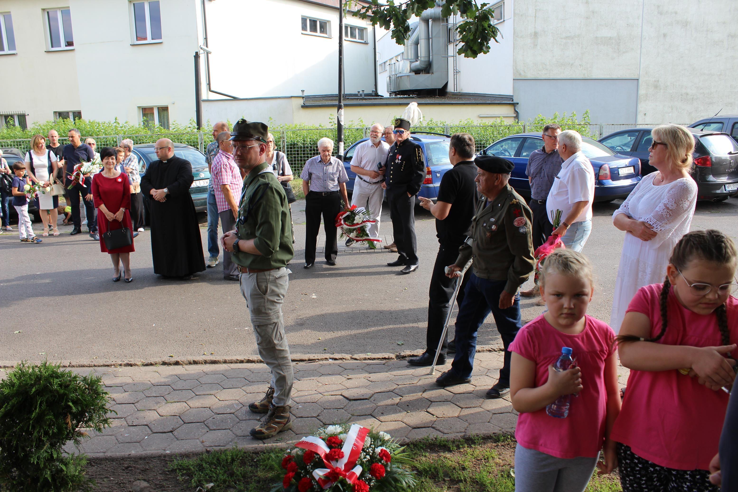 Zdj. nr. 8. 78. rocznica wybuchu Powstania Warszawskiego - pomnik Armii Krajowej - 1 sierpnia 2022 r.