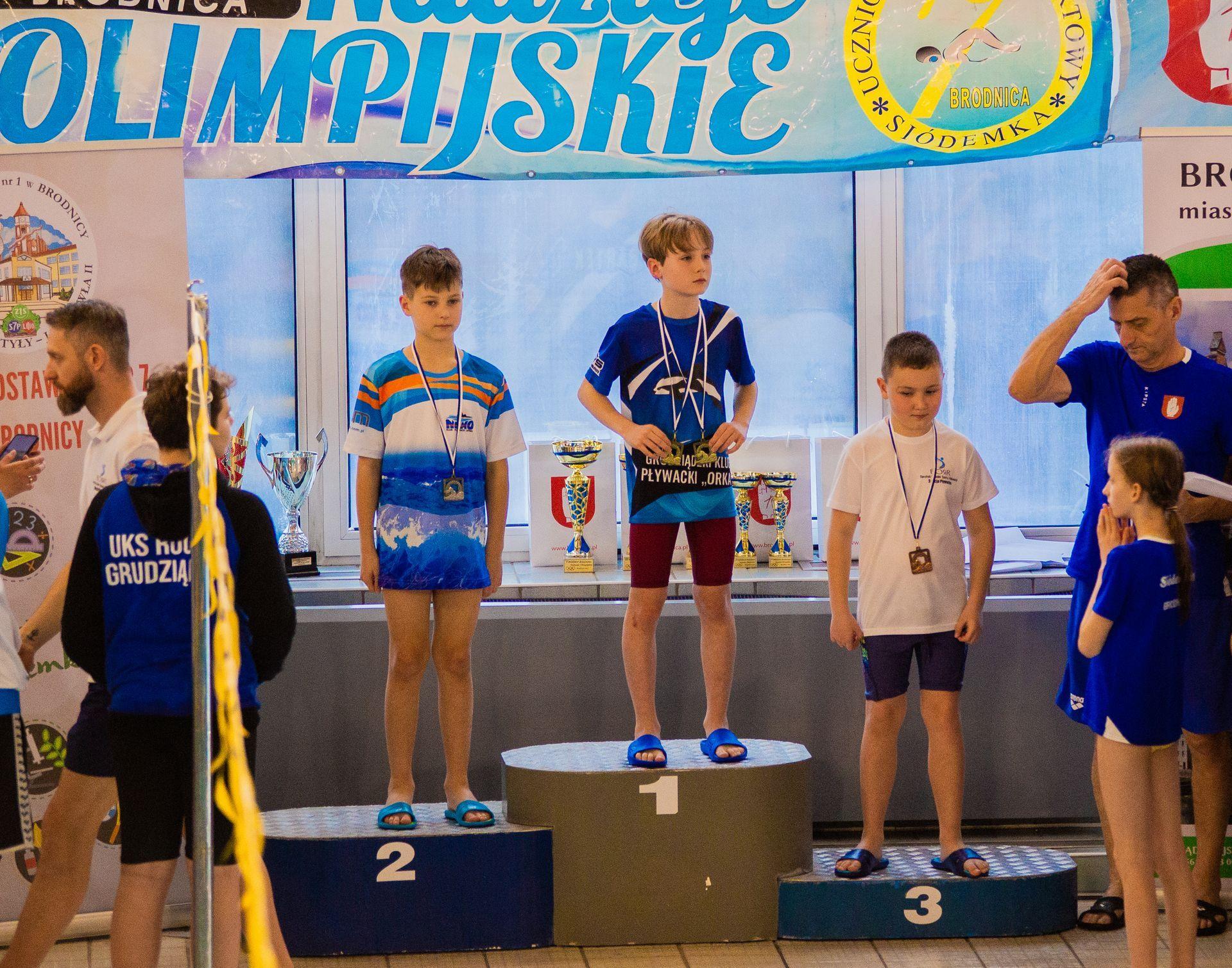 Zdj. nr. 20. Zawody pływackie „Nadzieje olimpijskie – Brodnica 2023”