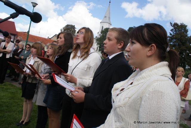 Zdj. nr. 26. Odsłonięcie obelisku XXX-lecia Solidarności - 5 września 2010