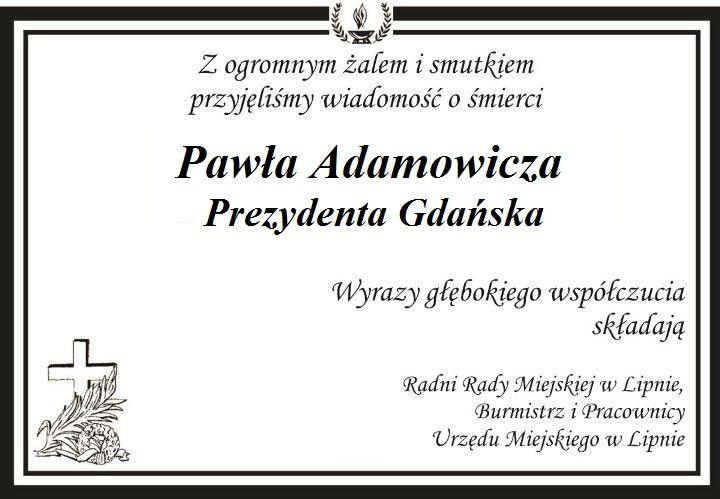 Z głębokim żalem zawiadamiamy...