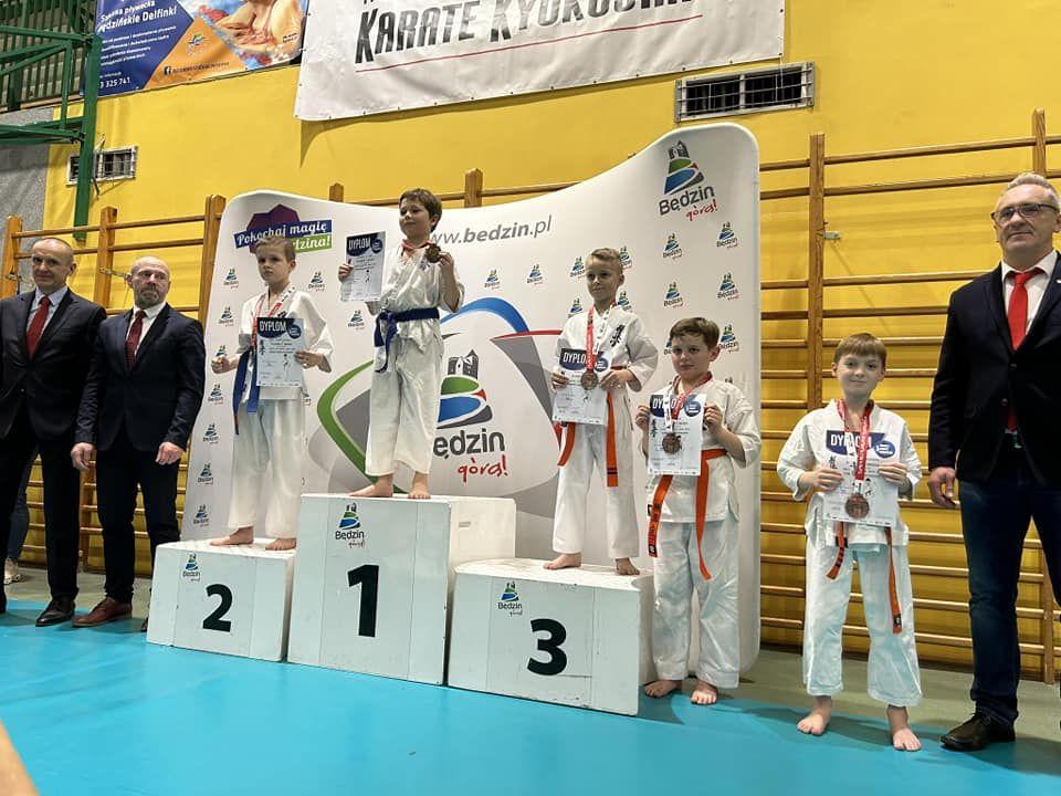 Zdj. nr. 5. VI Ogólnopolski Turniej Karate Kyokushin - 27 stycznia 2024 r., Będzin