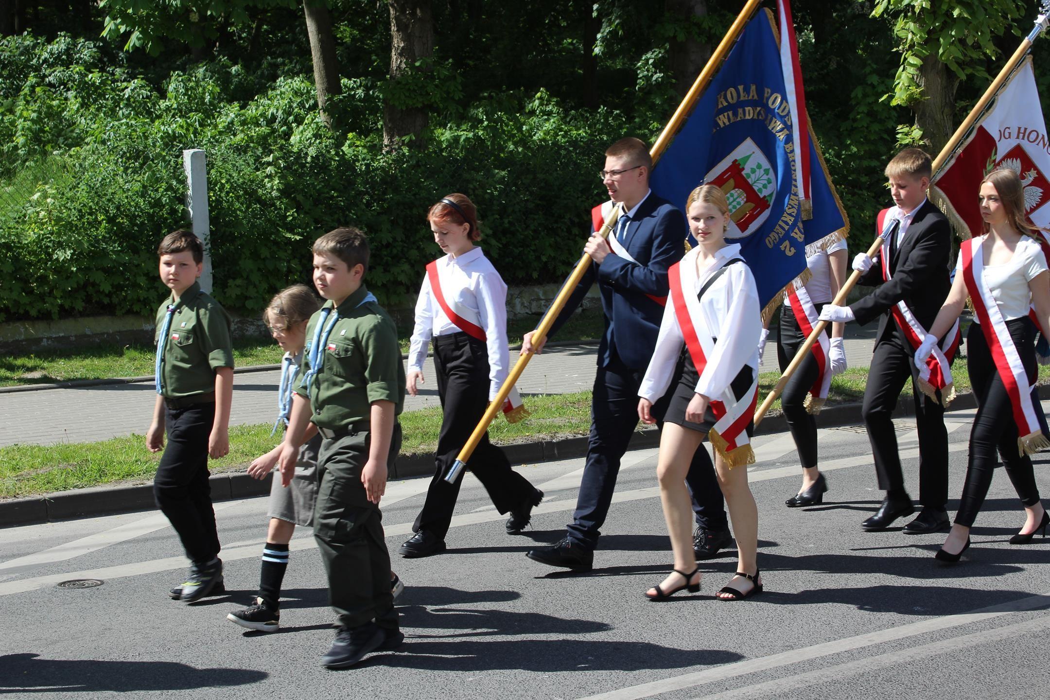 Zdj. nr. 72. Lipnowski obchody 233. rocznicy uchwalenia Konstytucji 3 Maja