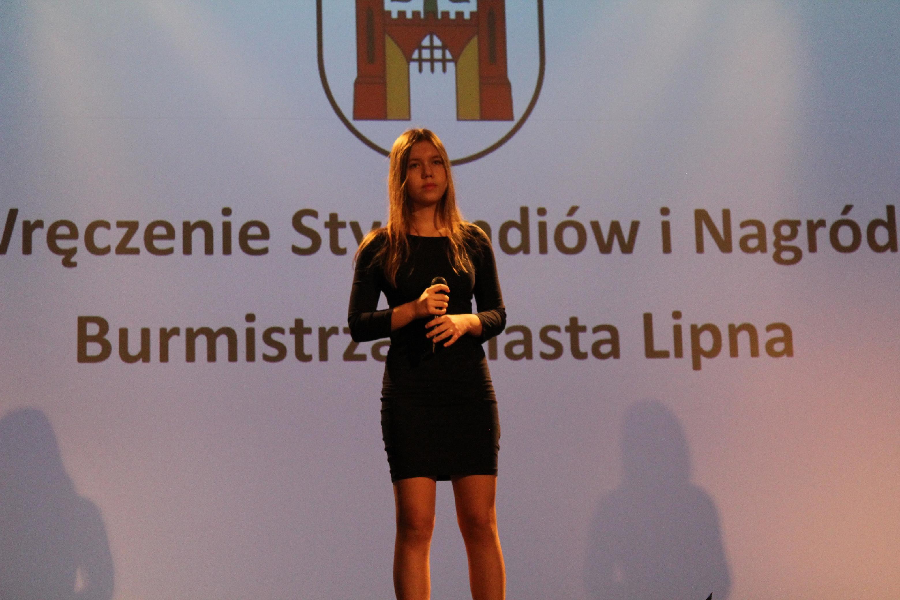 Zdj. nr. 43. Wręczenie Stypendiów i Nagród Burmistrza Miasta Lipna - 18 grudnia 2024 r.