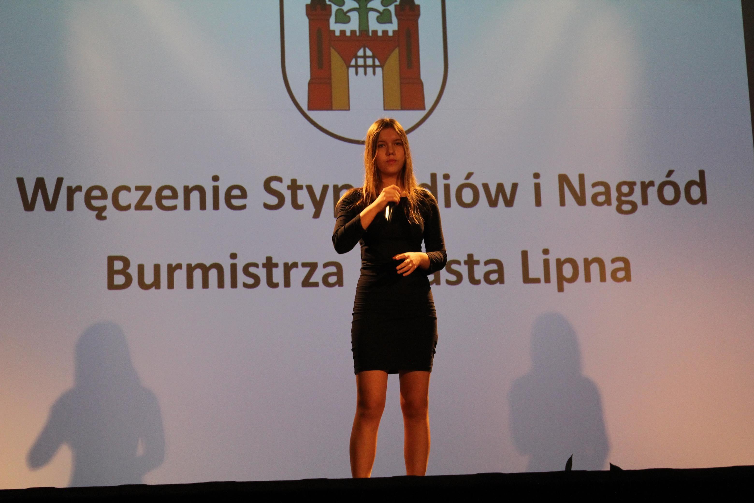 Zdj. nr. 44. Wręczenie Stypendiów i Nagród Burmistrza Miasta Lipna - 18 grudnia 2024 r.