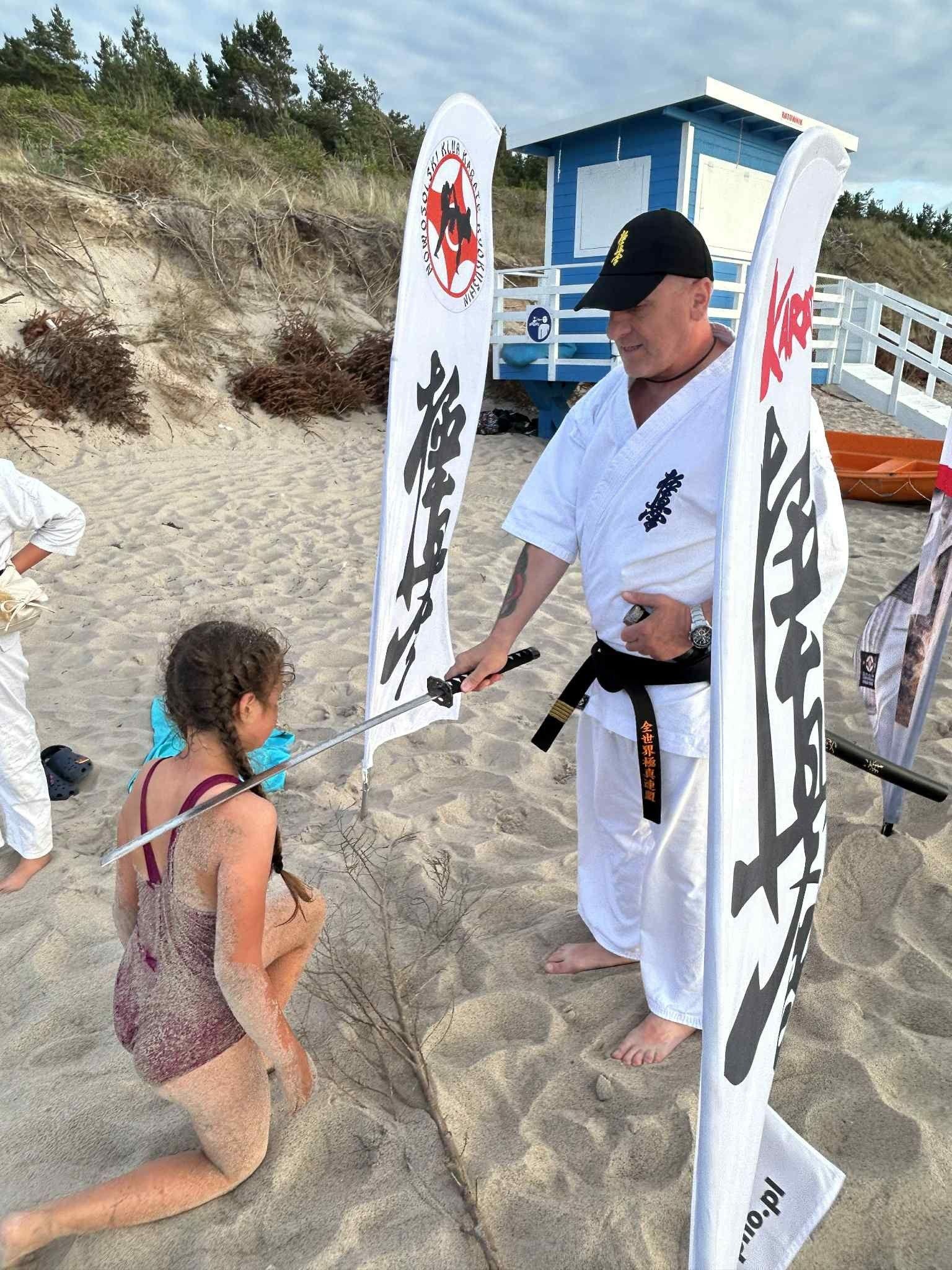 Zdj. nr. 4. Letni wypoczynek Lipnowskiego Klubu Kyokushin Karate - lipiec 2025