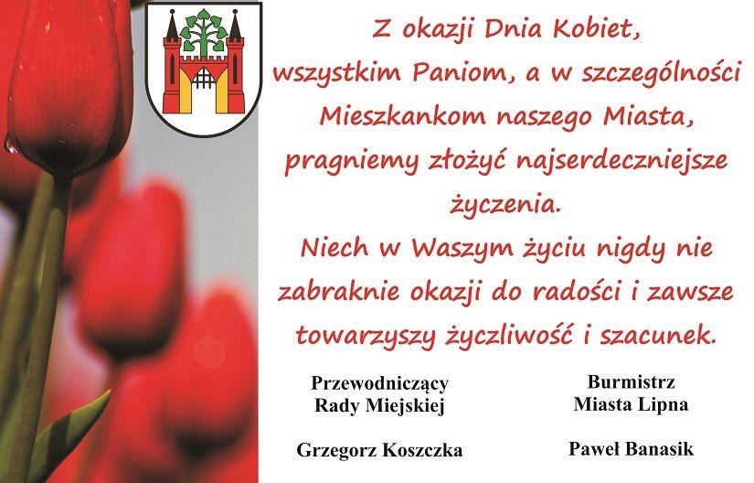 Życzenia z okazji Dnia Kobiet